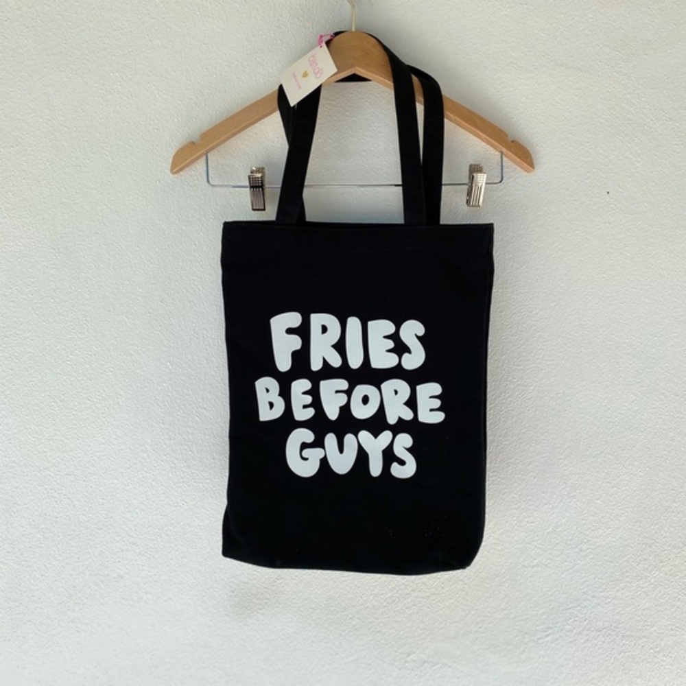 BOGO Fries Before Guys Canvas Tote - Picture 2 of 6